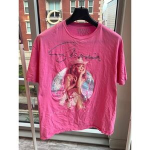 Shania Twain Queen of Me Tour Graphic T-Shirt Pink Womens XL 2023 Concert Tee